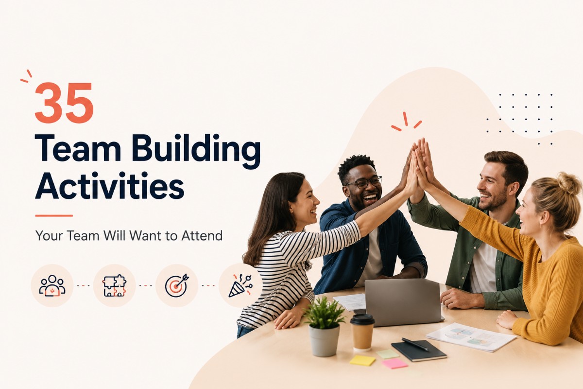 35 Team Building Activities Your Team Will Want to Attend